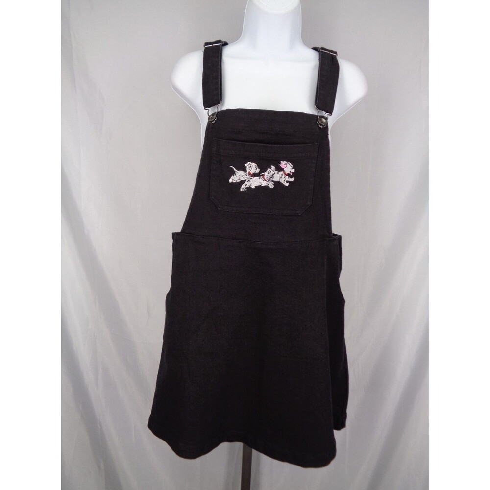 Disney Hot Topic 101 Dalmatians Puppies Skirtall Overall Dress Size Medium